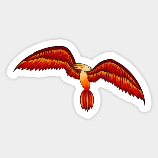 Phoenix Fawkes Sticker